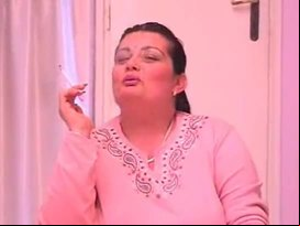 Mature pussy smoking cigs