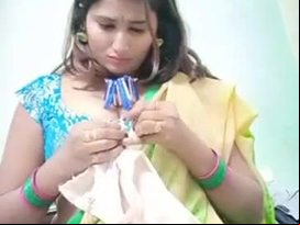 Swathi naidu sexy in saree and showing boobs part-1